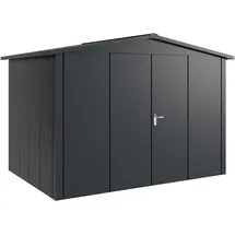 hörmann stauraumsysteme Juno Gerätehaus 3,10 x 2,14 m Anthrazitgrau