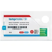 Tempmate S1C10A01000 S1C10A01000 Temperatur-Datenlogger Messgröße Temperatur -30 bis +70