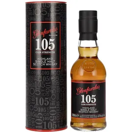 Glenfarclas 105 Cask Strength Single Malt Scotch 60% vol 0,2 l Geschenkbox