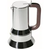 Alessi 9090 6 Tassen edelstahl/braun