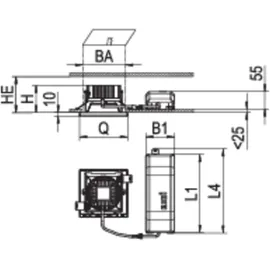 Ridi EDLQ 150 1 weiß