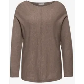 STREET ONE Basic Dolman Pullover Braun 34