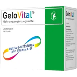 Gelovital Nahrungsergänzungsmittel Lebertran Kaps. 100 St