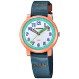 Calypso 32 mm Textilgehäuse Blau Textilband Blau