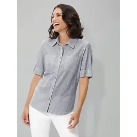 Witt Weiden Bluse marine-gestreift 42