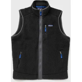 Patagonia Retro Pile Vest Schwarz L
