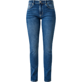 s.Oliver Slim-fit-Jeans Betsy in Basic 5-Pocket Form, Gr. 34 - Jeans / Slim Fit / Mid Rise / Slim Leg, Damen, blau, 34/34