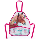 Pferd Pony Horses Hengst Stute SCHÜRZE MALSCHÜRZE Kinderschürze Bastelschürze mit Sticker-von-Kids4shop