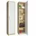 home collective Regal mit 5 Ebenen 39 x 0 x 0 cm Beige/Weiß