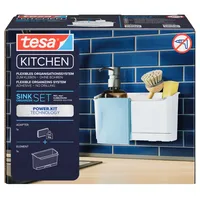 Tesa Spülbecken-Organizer weiß