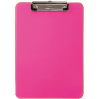 Maul Klemmbrett MAULneon 2340621 DIN A4 neonpink Kunststoff