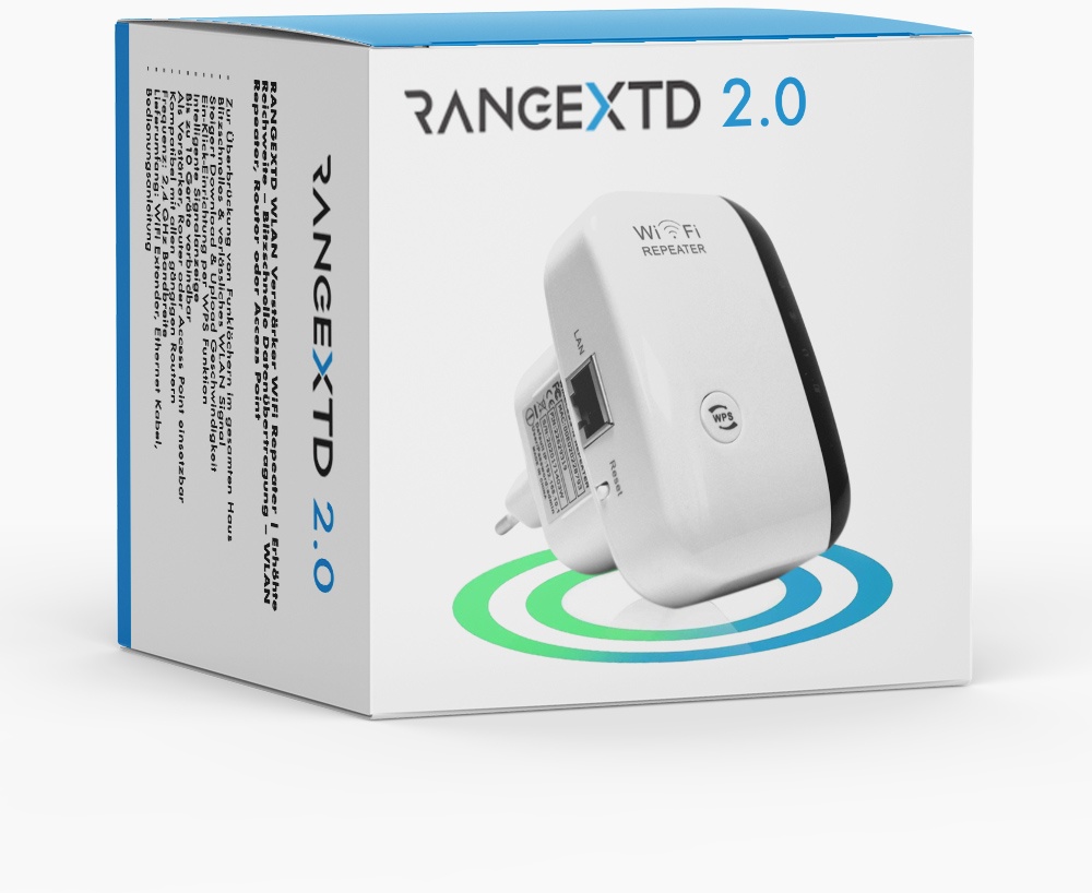 RangeXTD WLAN Verstärker WiFi Repeater