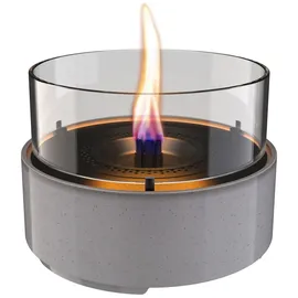 Kleining cafe 18 reactive porcelain grau tischfeuer grau