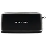 sweiss Vintage Toaster GRV9 Schwarz