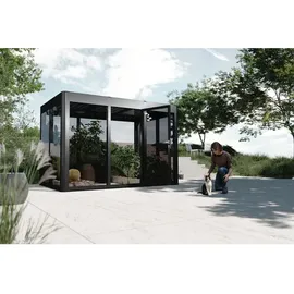 sunelements SunGarden Power 3.2 Alu Anthrazit-metallic SDP 6 mm 7,80 m2