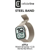 Cellular Line Armband 0 mm Apple Watch 42/44/45/49 mm (Beige)