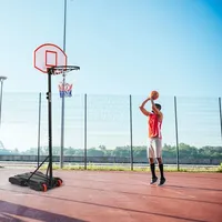 Goplus Basketballständer 179 bis 208 cm
