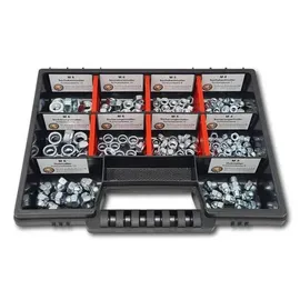 Schraubenbox24 Muttern Sortiment M4-M5-M6-M8 235 tlg. Schraubenbox