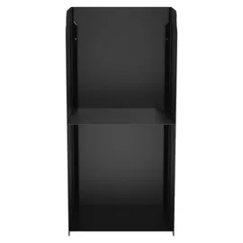 tuning-art Kaminholzregal Edelstahl Pulverbeschichtet Steckbar Schwarz