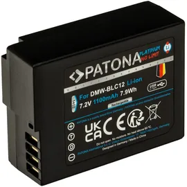 PATONA Platinum Akku Panasonic DMW-BLC12 mit USB-C