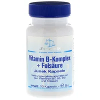 BIOS NATURPRODUKTE Vitamin B-Komplex + Folsäure Junek Kapseln 30 St.