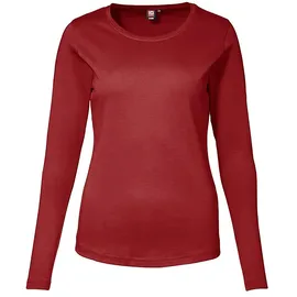 id-identity Id IdentityInterlock T-Shirt langarm rot, L