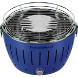 Lotusgrill Holzkohlegrill S tiefblau inkl. USB Anschluss