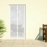 hecht International Insektenschutz-Vorhang Deluxe 100 x 220 cm Weiß