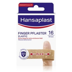 Hansaplast Elastic Fingerstrips plaster 16 Stk