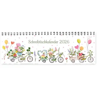 Grätz Verlag GmbH Tischkalender Auf ins Glück 2026 Blüten