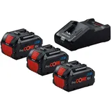Bosch Professional ProCORE Starterset 18V, 8.0Ah, Li-Ionen, 3 Akkus [24.0Ah] [432Wh] (0615A5004Y)