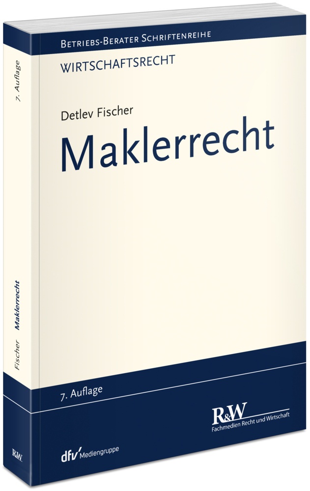 Maklerrecht - Detlev Fischer  Kartoniert (TB)