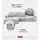 bromarkt Ecksofa PABLO Schlaffunktion Bettkasten L-Form 294x185x85cm Hellgrau Links - Hellgrau