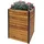Mendler HWC-L23 60 x 42 x 42 cm Braun