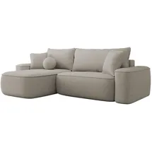 Mirjan24 Ecksofa Beige,