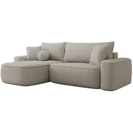 Mirjan24 Ecksofa Beige,