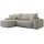 Mirjan24 Ecksofa Beige,