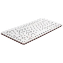 Raspberry Pi® RPI-KEYB (PT)-RED/WHITE USB Tastatur Portugiesisch Weiß, Rot USB-Hub