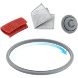 TGHongKy Schnellkochtopf Dichtungsringe für WMF Perfect Dichtungsring für WMF Perfect Plus Schnellkochtopf Deckel Ersatzteil Dichtungsring 22CM(3L,4.5L,6.5L,6.8L Kochsignaldichtung