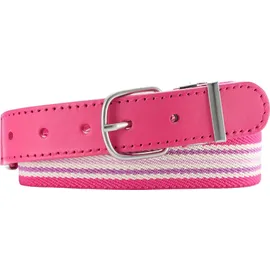 Playshoes Elastik-Gürtel Polyester Ringel Rosa 75