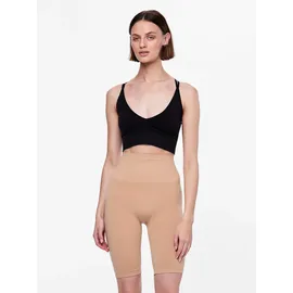Pieces Radlerhose Braun XS