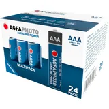 AgfaPhoto Batterie Alkaline Micro AAA LR03 1.5V Power Retail Box (24-Pack)