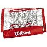 Wilson EZ 10' Tennisnetz Ersatz ́ Rot, Schwarz