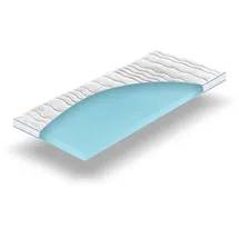 Betten-ABC MaGeTo-2000 Gelschaumtopper 90 x 200 cm weiß