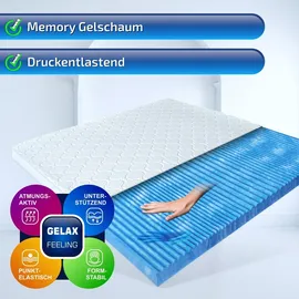 Matratzen Perfekt Geltopper 140 x 200 cm Weiß