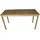 Sedex Gartentisch 140 x 60 x 74 cm Eukalyptusholz beige
