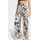 adidas Satin Wide Leg Hose Multicolor/Off White XS