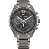 Tommy Hilfiger Uhren 1791975 Schwarz Kautschuk 44 mm