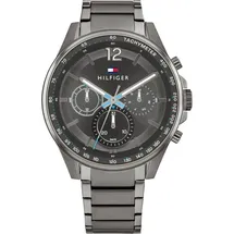 Tommy Hilfiger Uhren 1791975 Schwarz Kautschuk 44 mm