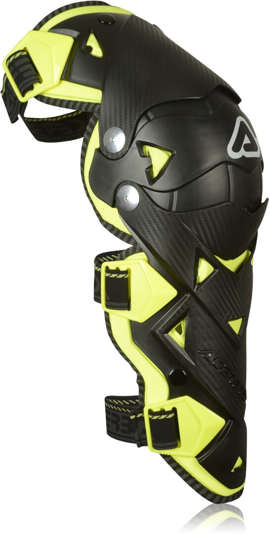 Acerbis Impact Evo 3.0 Knieprotektoren, schwarz-gelb für Männer